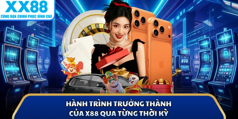 Về Chúng Tôi - X88 Khẳng Định Vị Thế Thương Hiệu Số 1 3 Hành trình trưởng thành của X88 qua từng thời kỳ