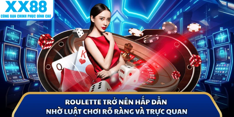 Roulette - Game Đang Viral Với Cơ Hội Chiến Thắng Lớn 2 Roulette trở nên hấp dẫn nhờ luật chơi rõ ràng và trực quan